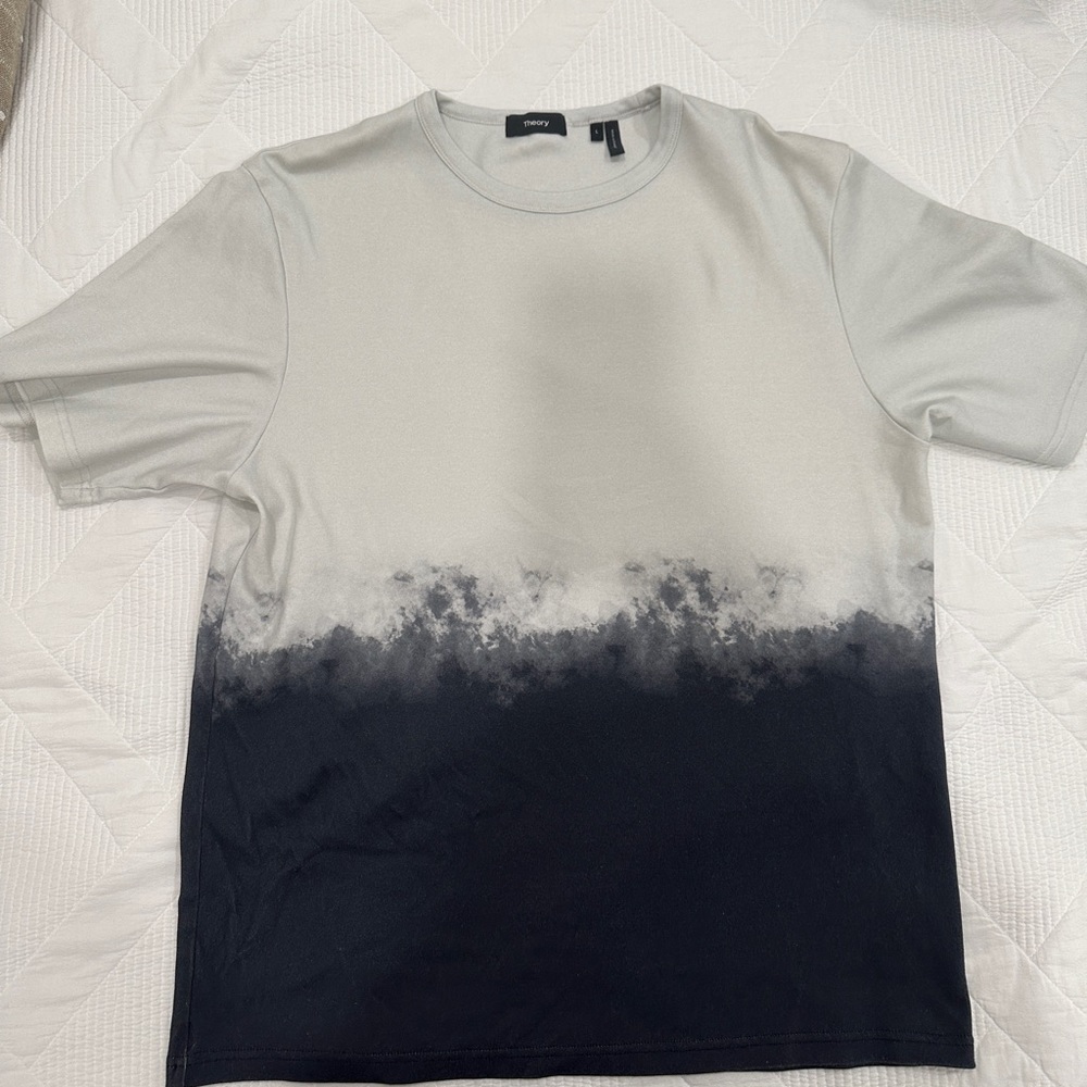Theory t shirt men blue
